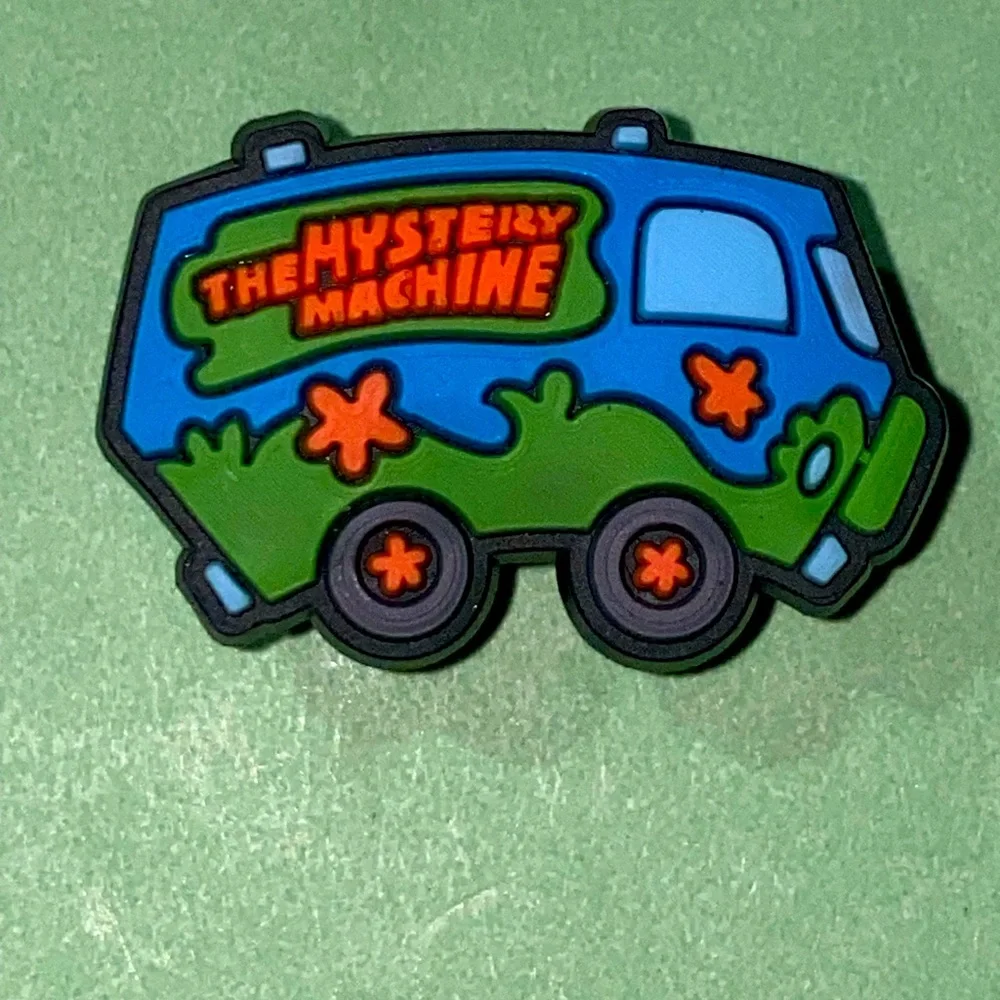(10 for $15) The Mystery Machine Scooby Doo Cartoon Crocs Shoe Charms - Picture 1 of 1